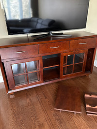 Entertainment Console/Display Cabinet/Credenza/TV Stand/Storage