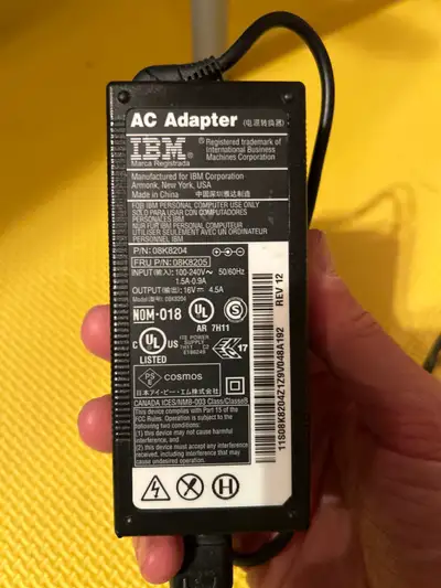 IBM Power Adapter 16V 4.5A P/N 08K8204, View more