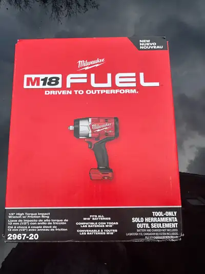 Milwaukee M18 FUEL 1/2-inch Impact Wrench 2967-20, View more