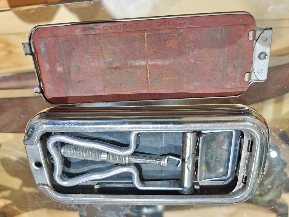 Vintage made in England Silver ROLLS RAZOR -Best Sheffield Steel | Arts ...