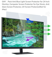 Screen protector for 24" monitor // Protecteur d'écran 24"