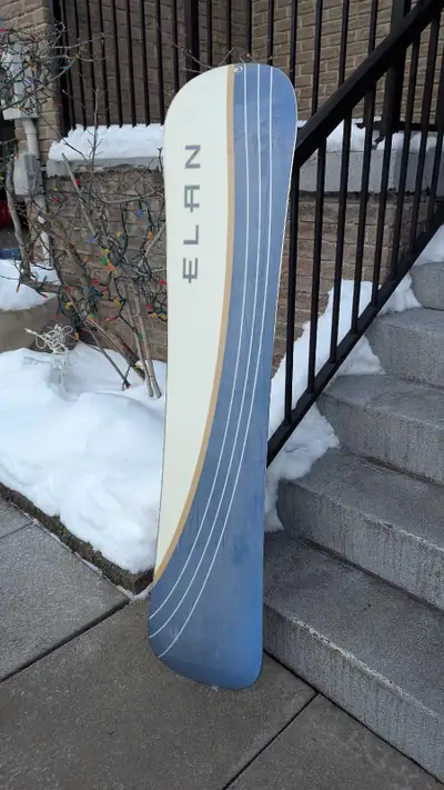 Elan Snowboard and Burton Bindings, View more