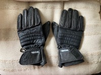 Kevlar KTP Leather Womens Motorcycle Gloves Size XXS