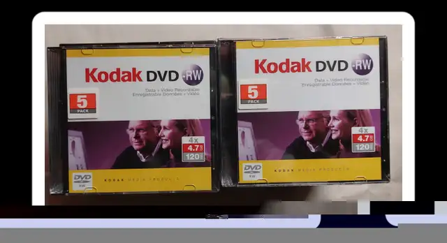 65  Kodak  DVD-RW  Blanks  in Jewel Case in CDs, DVDs & Blu-ray in Mississauga / Peel Region - Image 3