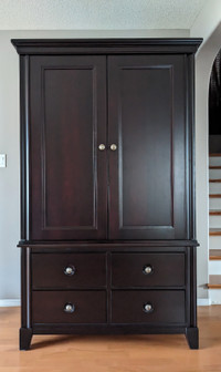 *SALE* Solid Maple Armoire 