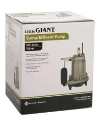 BRAND NEW LITTLE GIANT SUMP PUMP