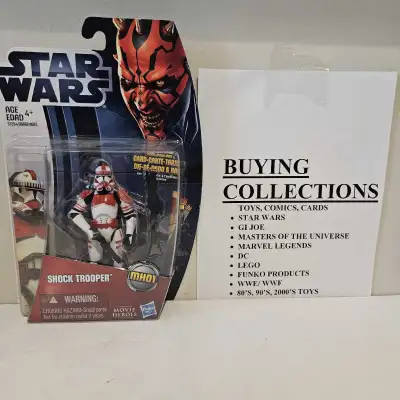 Star Wars 3.75 Shock Trooper figure , View more