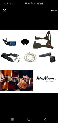 Washburn guitar starter kit