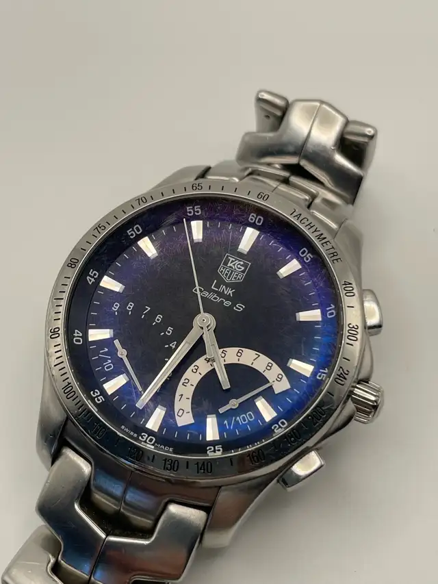 TAG Heuer Link Calibre S CJF7110.BA0592 Chronograph Men Watch in Jewellery & Watches in City of Montréal - Image 11