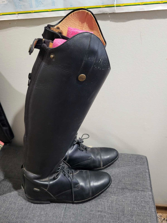 English Field boots Size 9 in Equestrian & Livestock Accessories in Calgary