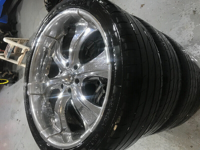 24 inch wheels and tires in Tires & Rims in Summerside - Image 2