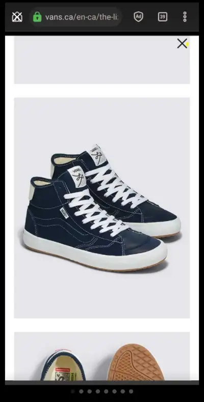 Vans hi top sneakers skateboarding shoes, View more