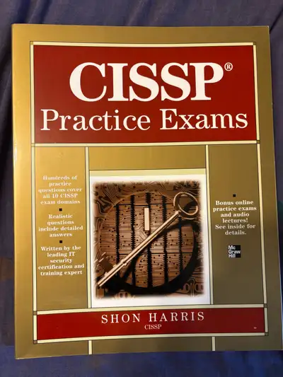 CISSP Practice Exams 1st Edition by Shon Harris Brand New, View more