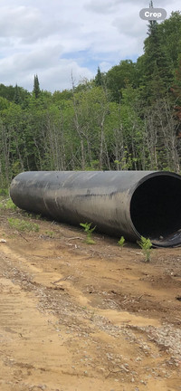 6 foot by 30 feet plastic culvert for sale.