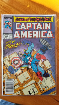 Captain America - comic - issue 366 - Jan 1989Marvel Comics