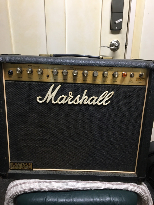 Marshall JCM 800- model 4210 combo amp made in 1982 in Guitars in Medicine Hat