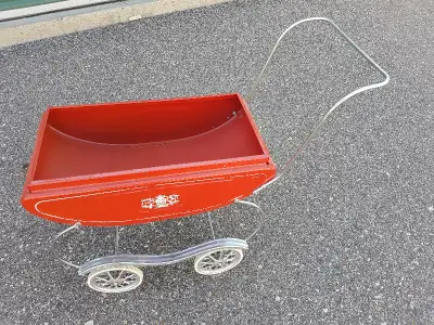 Vintage Doll Carriage, View more