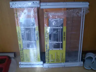Retired and no cell phone. Landline only. No text. HOME SECURITY 24/7 brand. Permanent window bars w...