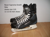 Patins _ Nike BAUER Supreme One:05 _ skates size 11 D / 11-12 US