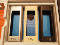 New Ring Video Doorbell Pro Face Plates (Silver, Beige)