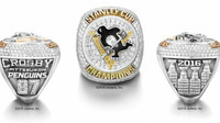 LARGE HEAVY 2016 PITTSBURGH PENGUINS STANLEY CUP CHAMPIONSHIP RI