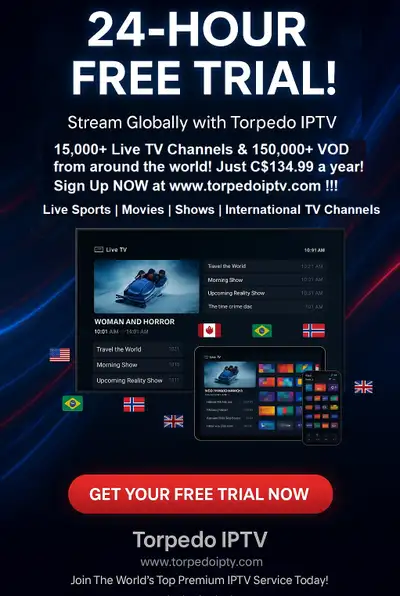 Best Canadian IPTV – 15,000+ TV Channels Worldwide! Free Trial!, View more