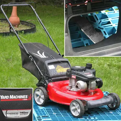 Tondeuse à gazon 21" MTD 140cc OHV avec sac gas lawn mower, View more