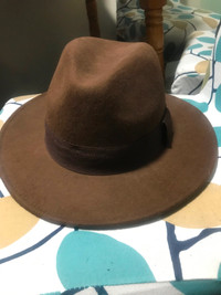 Fedora hat wide brim