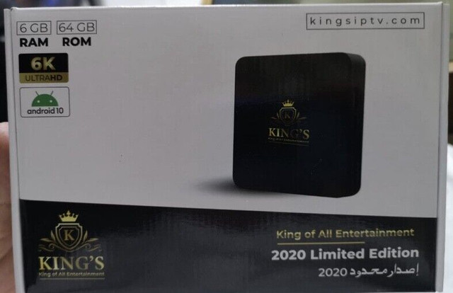KING’S Android Tv Box 2020 Edition Arabic And More  - $333 - OBO in CDs, DVDs & Blu-ray in London