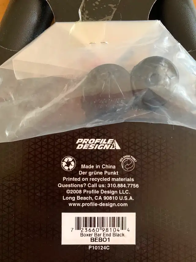 NEW unpacked Profile Design bar ends for MTB/commuter bikes62864365128322121