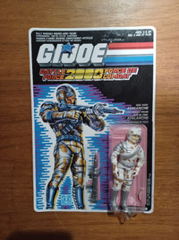 Avalanche Gijoe Battle Force 2000 figure complete with card