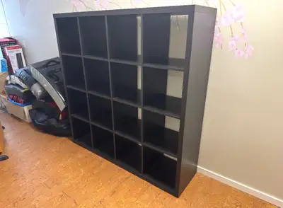 IKEA 16 Cube Shelving Unit $130, View more