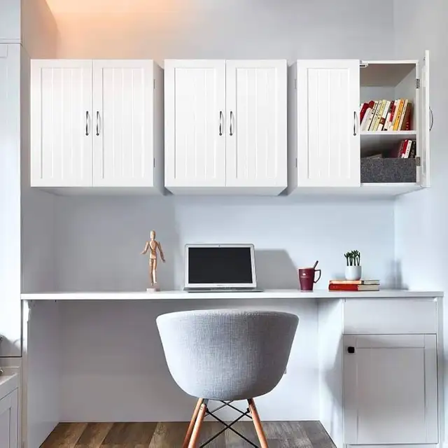 Wall-Mounted Bathroom Cabinet with 2 Adjustable Doors and Shelve in Bookcases & Shelving Units in Markham / York Region - Image 3