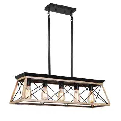 Deizel 5 - Light Kitchen Island Pendant, View more