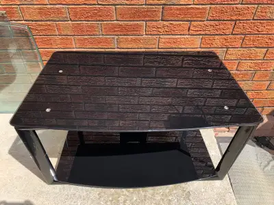 TV Stand - Black Glass, View more