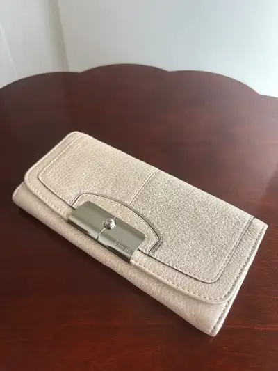 COACH authentic new leather wallet, View more