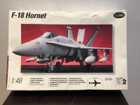 Plastic Model Kit - Testors F-18 Hornet 1:48