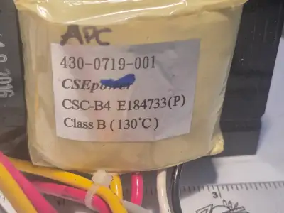 APC 430-0719-001 Transformer 120VAC BX1500M 1500VA Back-PRO UPS, View more