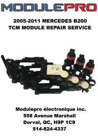 2005-2011 MERCEDES B200 TCM MODULE REPAIR SERVICE