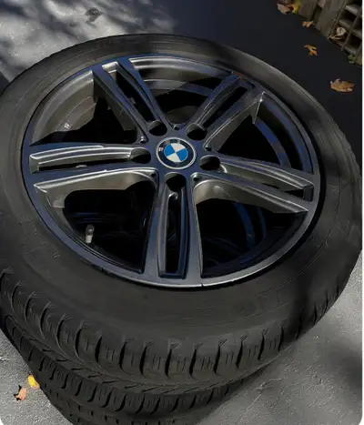 Set of 17 “ inch Aluminum Alloy Rims which were previously installed on a 2018 BMW 4 series. this co...