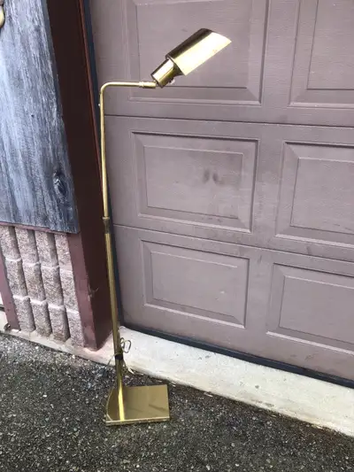 Vintage Koch Lowy Brass Floor Lamp , View more