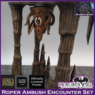 Roper Ambush Encounter Set Terrain 3DP, View more