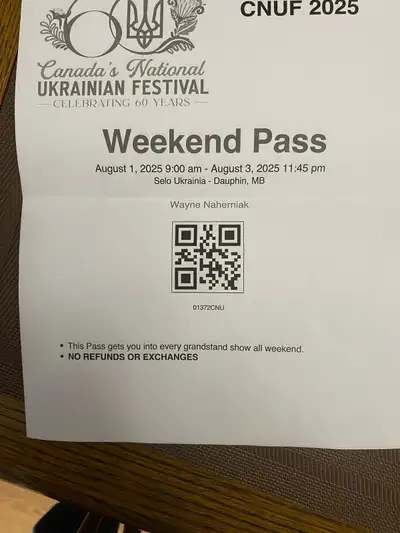 dauphin Ukrainian festival tickets , View more