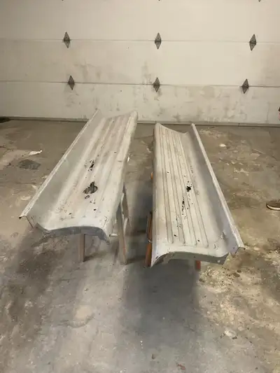 Running boards for 1947 to 1950 Ford 100. phone Dan 403-968-1549