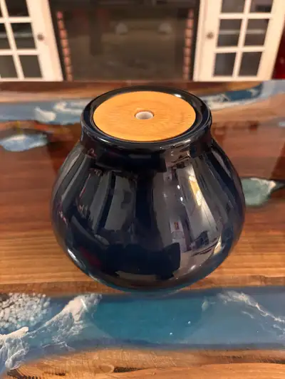 Ceramic Diffuser with Wood Top (works with Essential Oils), View more