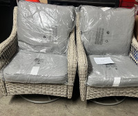 Allen & Roth Parkview swivel chairs 