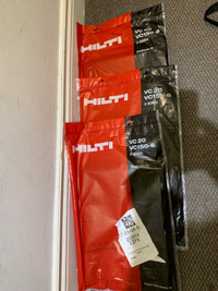 Hilti VC150-6 wet/dry dust bags 3 x 10