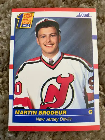 Martin Brodeur hockey card, View more