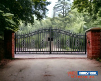 20' Wrought Iron Entrance Gate