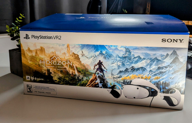 PS VR2 + Horizon Call of the Mountain Bundle in Sony Playstation 5 in Oshawa / Durham Region
